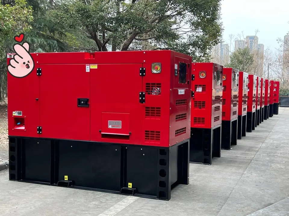 10kva 30kva 50kva 100kva Générateur de moteur mobile Diesel 1500rpm /1800rpm 3 phases 230V 100kw Alternateur Stamford Type sans balai