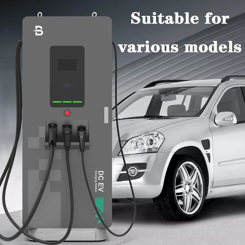 Chargeur de voiture Ev 30kw 80kw 120kw 240kw chargeur DC EV Ocpp 1.6 J CE Tuv OEM Station de charge de voiture électrique