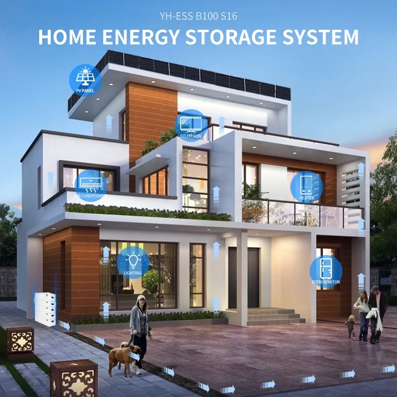 Batterie au lithium-ion de batterie de charge empilable de combinaison libre pour l'énergie de puissance d'électricité de magasin de système d'énergie solaire