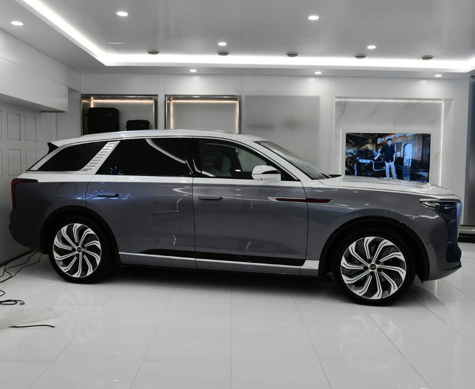 Luxe Hong Qi E-HS9 New Energy Vehicle Left Drive Car à vendre