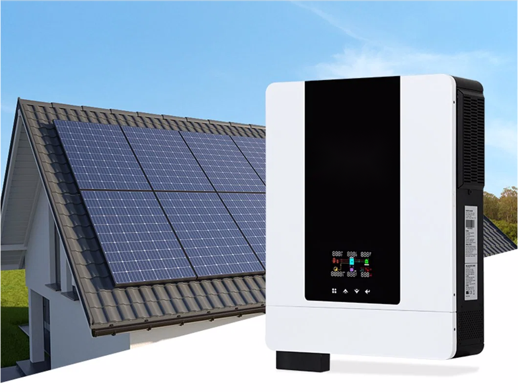 Onduleur solaire hybride solaire à phase divisée de 5kw 8kw 7kw