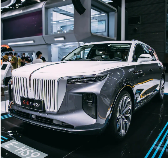 Voiture adulte EV HongQi E-HS9 New Energy Vehicles CLTC660Km 690Km Long Range