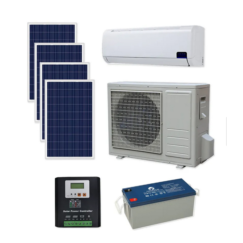 Climatiseur solaire 3p le plus vendu pour les maisons 24 000 BTU