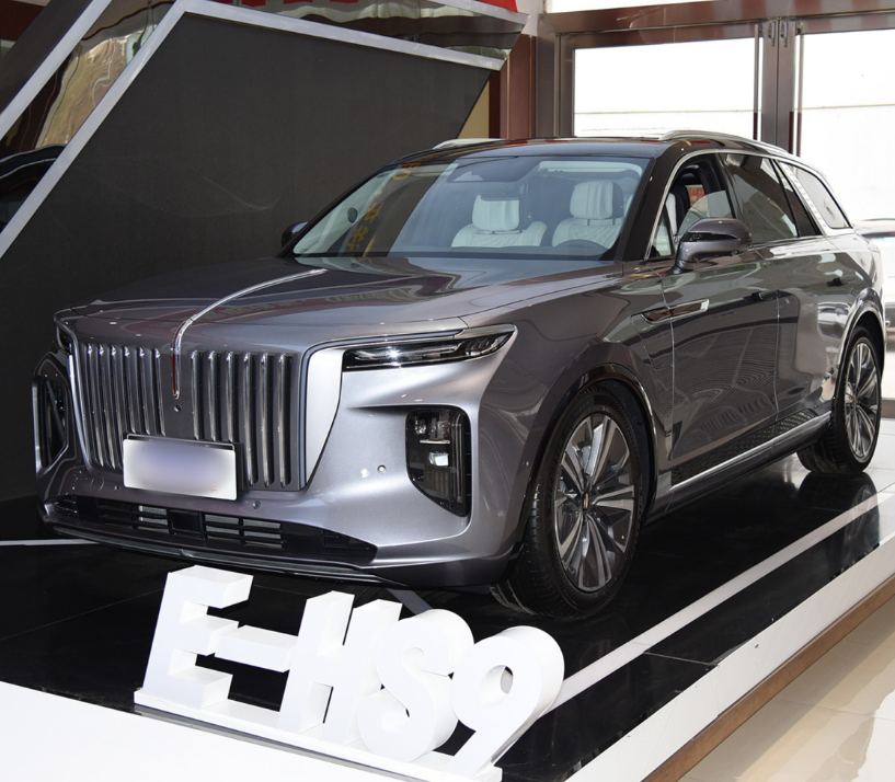 Voiture adulte EV HongQi E-HS9 New Energy Vehicles CLTC660Km 690Km Long Range