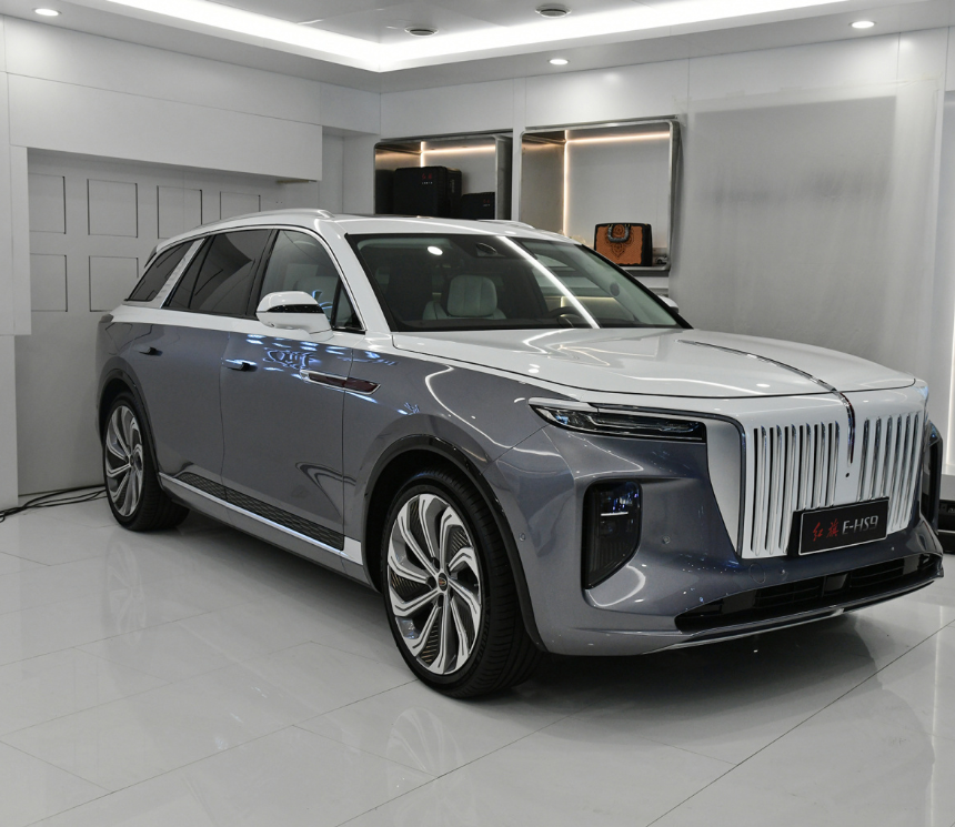 Voiture à énergie nouvelle bien conçue HongQi E-HS9 haute performance longue portée bon prix