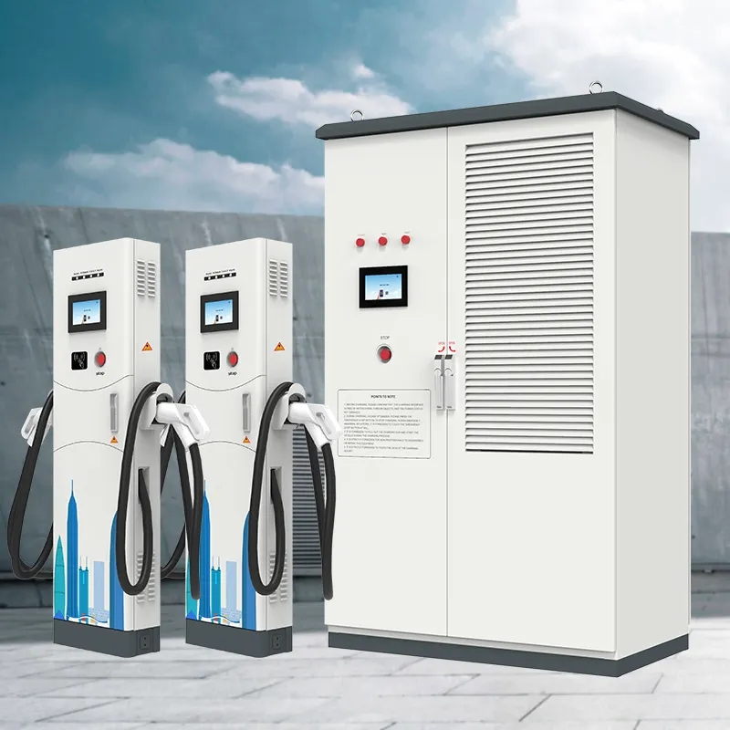 Green Energy 20kw-40kw-80kw-160kw Chargeur monté au sol EV -Station de charge rapide/pile de charge