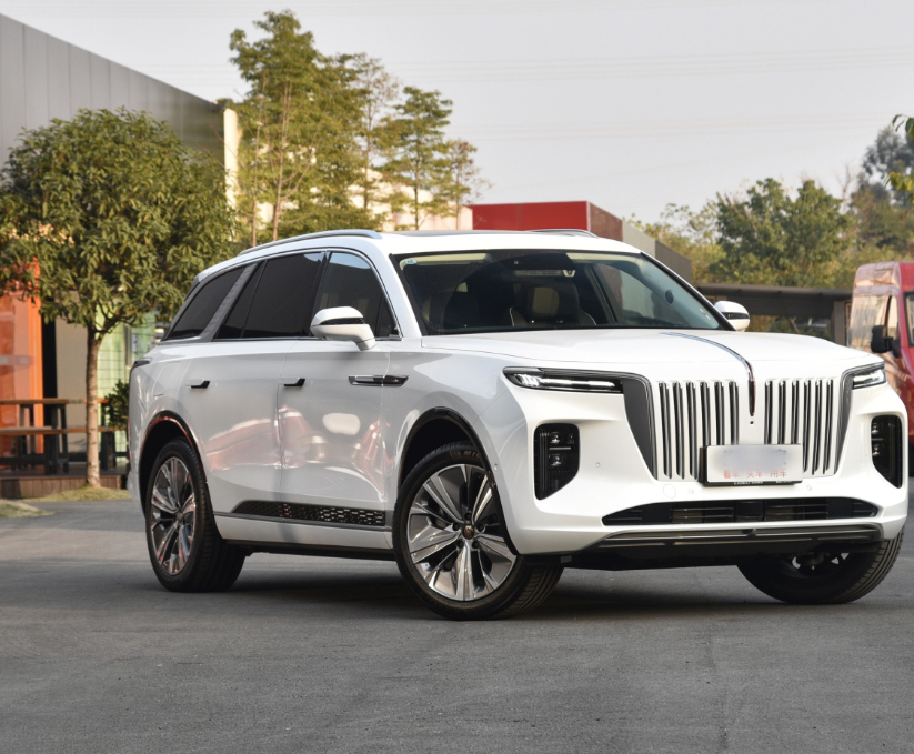 Voiture adulte EV HongQi E-HS9 New Energy Vehicles CLTC660Km 690Km Long Range